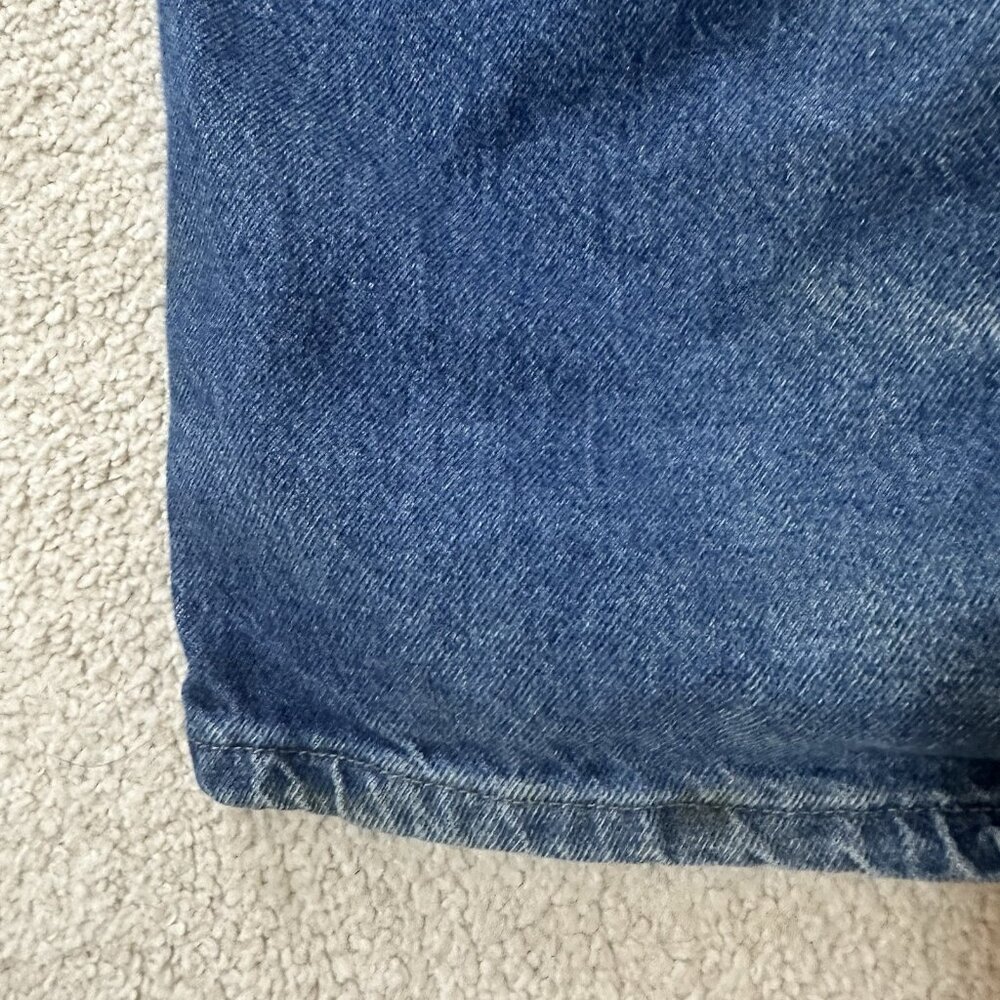 Dickies Jeans Men’s 34x32 Medium Wash Work Wear Straight Leg Cargo Pocket - Picture 12 of 13